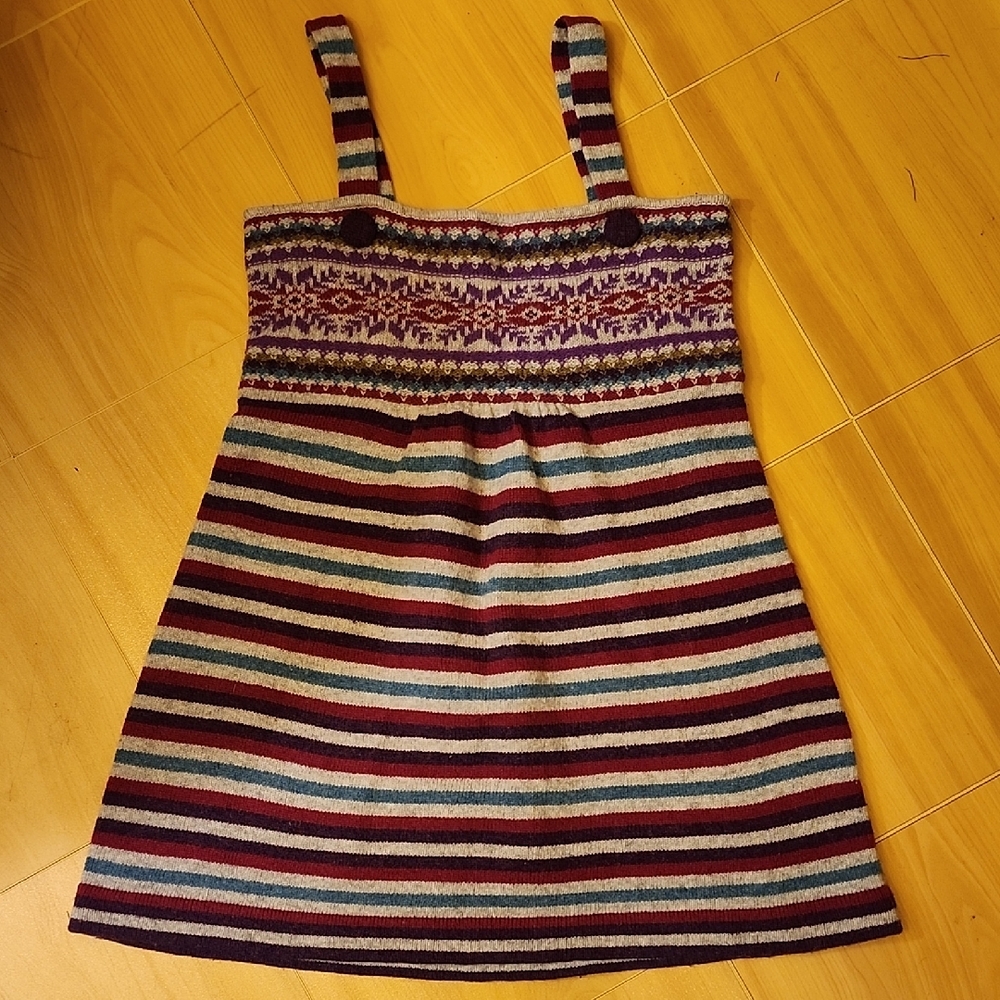 Moda International Fair Isle Sweater Women's Medium